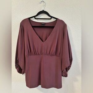 Torrid Top Mauve Size 2 Plus Size Women’s Clothing